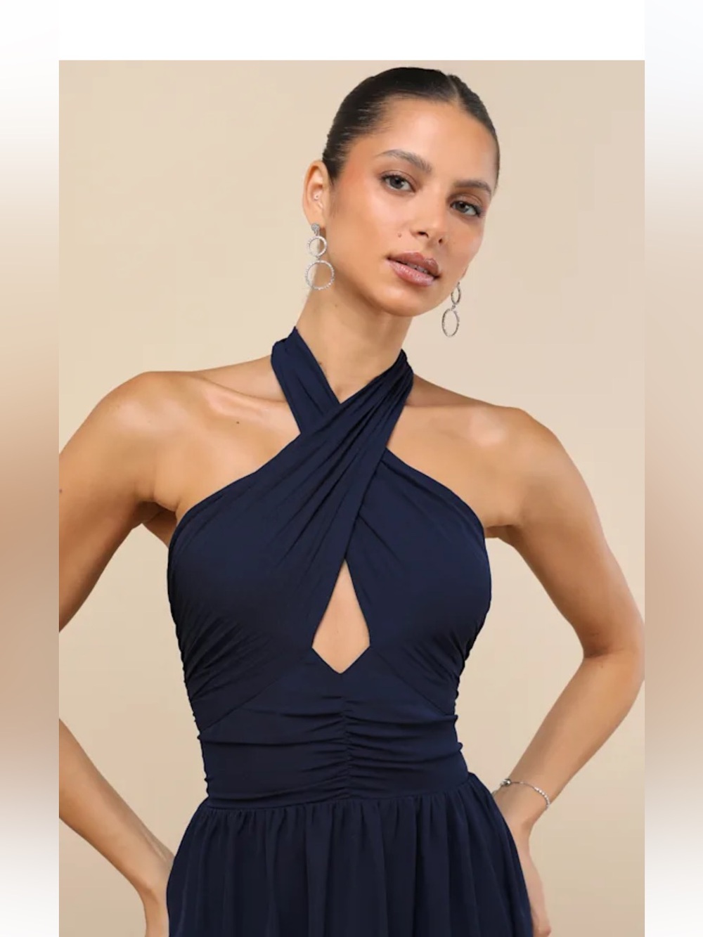 Lulus Dress S Formal Blue - Picture 4 of 12
